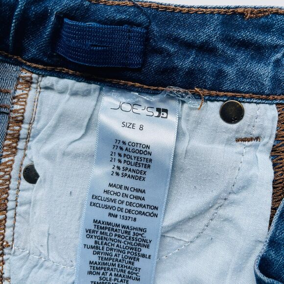 Girls' Joe's Denim Jeans Skinny Medium Wash Size 8 - Picture 6 of 6